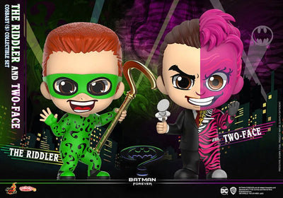 CosBaby "Batman Forever" [Size S] Riddler & Two Face (Set of 2)ㅤ – Hot Toys – ActionFigure Brasil