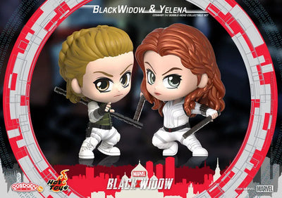 CosBaby "Black Widow" [Size S] Black Widow & Yelena Belova (2 Figures Set)ㅤ – Hot Toys – ActionFigure Brasil — ângulo diferente