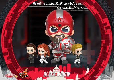 CosBaby Black Widow [Size S] Red Guardian & Black Widow & Yelena & Melina (4 Figures Set)ㅤ – Hot Toys – ActionFigure Brasil — ângulo diferente