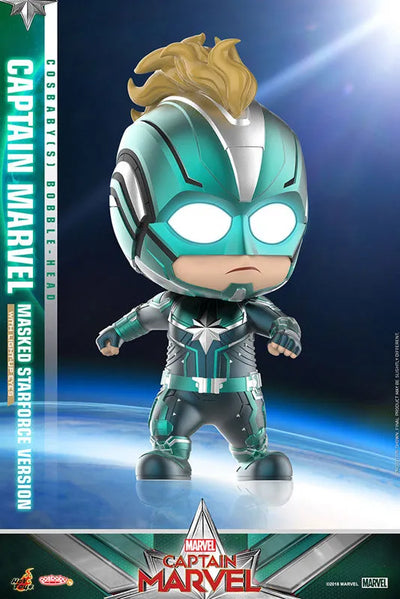 CosBaby "Captain Marvel" [Size S] Captain Marvel (Masked Starforce Ver.)ㅤ – Gantaku – ActionFigure Brasil — close