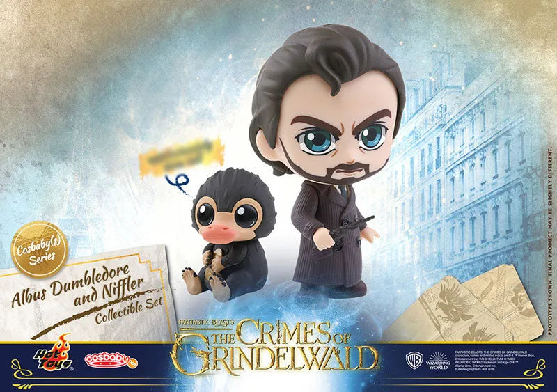 CosBaby Fantastic Beasts: The Crimes of Grindelwald S Albus Dumbledore & Nifflerㅤ – Gantaku – ActionFigure Brasil