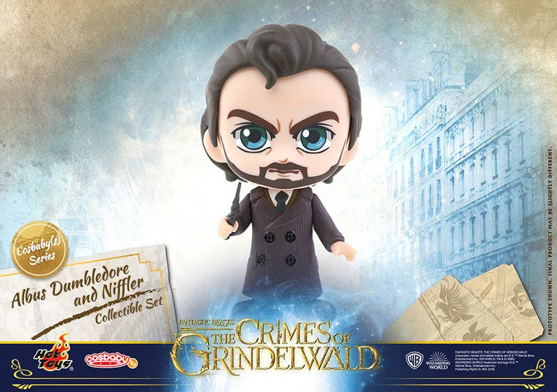 CosBaby Fantastic Beasts: The Crimes of Grindelwald S Albus Dumbledore & Nifflerㅤ – Gantaku – ActionFigure Brasil
