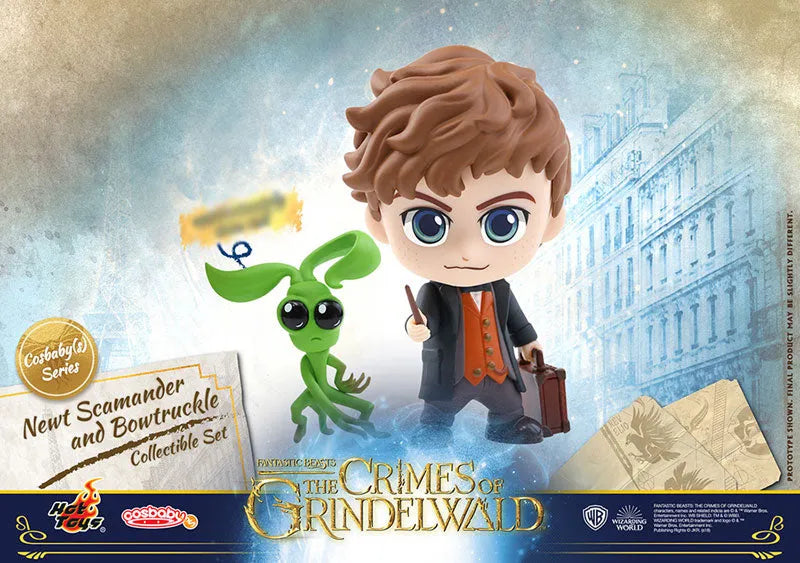 CosBaby Fantastic Beasts: The Crimes of Grindelwald S Newt Scamander & Bowtruckleㅤ – Gantaku – ActionFigure Brasil