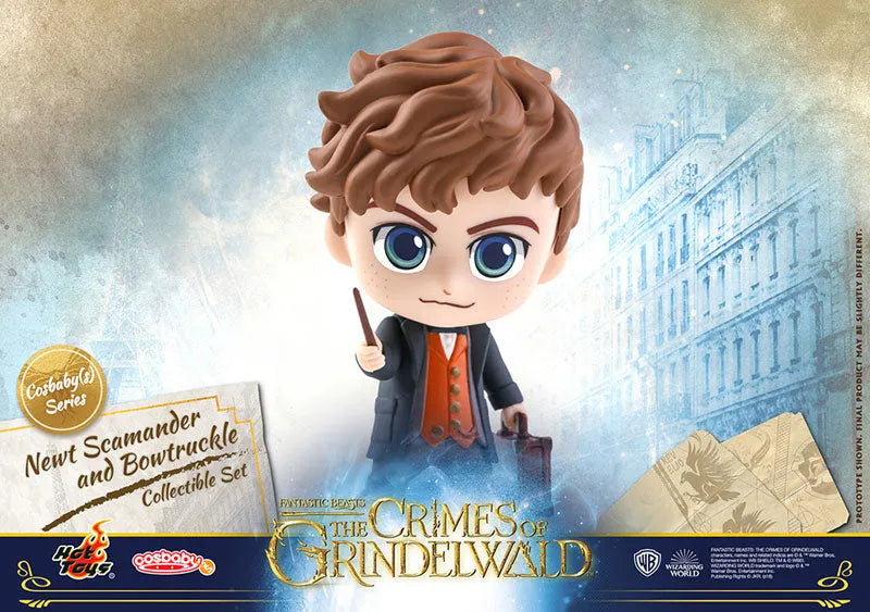 CosBaby Fantastic Beasts: The Crimes of Grindelwald S Newt Scamander & Bowtruckleㅤ – Gantaku – ActionFigure Brasil