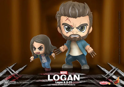 CosBaby "Logan" [Size S] Logan & X-23 (2 Figures Set)ㅤ – Hot Toys – ActionFigure Brasil