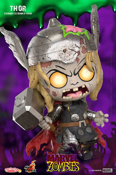 CosBaby "Marvel Comics" [Size S] "Marvel Zombies" Thorㅤ – Hot Toys – ActionFigure Brasil — ângulo diferente