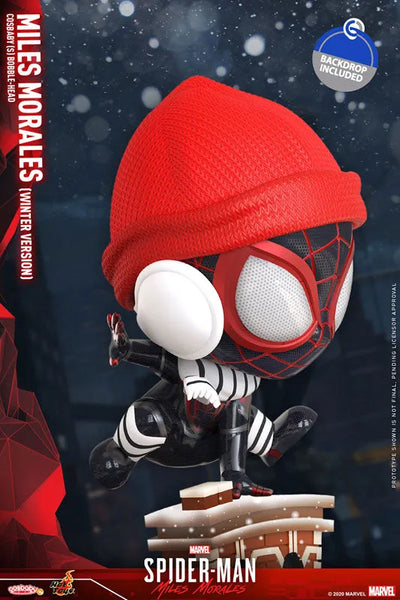 CosBaby "Marvel's Spider-Man: Miles Morales" [Size S] Miles Morales / Spider-Man (Winter Ver.)ㅤ – Hot Toys – ActionFigure Brasil — ângulo diferente