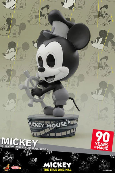 CosBaby "Mickey Mouse Screen Debut 90th Anniversary" [Size S] Mickey Mouse ("Steamboat Willie" Ver.)ㅤ – Gantaku – ActionFigure Brasil — ambientada