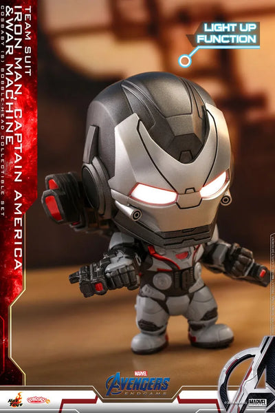CosBaby [S] Captain America & Iron Man & War Machine (Team Suit Ver.) 3 Figure Setㅤ – Gantaku – ActionFigure Brasil — acessórios