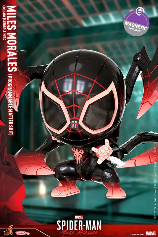 CosBaby [Size S] Miles Morales / Spider-Man (Programable Matter Suit Ver.)ㅤ – Hot Toys – ActionFigure Brasil