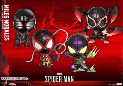 CosBaby [Size S] Miles Morales / Spider-Man (Purple Dominion Suit Ver.)ㅤ – Hot Toys – ActionFigureBrasil — detalhe do produto