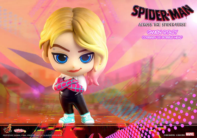 CosBaby - Spider-Man: Across the Spider-Verse - Gwen Stacy (Hot Toys)ㅤ – Hot Toys – ActionFigure Brasil