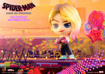 CosBaby - Spider-Man: Across the Spider-Verse - Gwen Stacy (Hot Toys)ㅤ – Hot Toys – ActionFigureBrasil — detalhe do produto