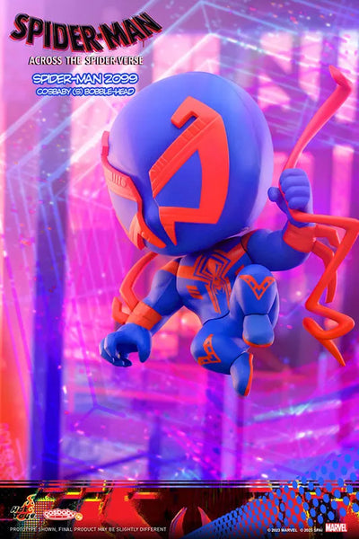 CosBaby - Spider-Man: Across the Spider-Verse - Spider-Man 2099 (Hot Toys)ㅤ – Hot Toys – ActionFigureBrasil — detalhe do produto