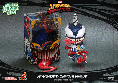 CosBaby "Spider-Man: Maximum Venom" [Size S] Captain Marvel (Venomized Ver.)ㅤ – Hot Toys – ActionFigureBrasil — detalhe do produto