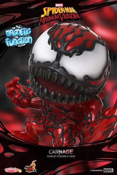 CosBaby "Spider-Man: Maximum Venom" [Size S] Carnageㅤ – Hot Toys – ActionFigure Brasil — ângulo diferente