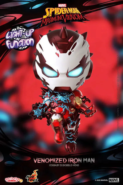 CosBaby "Spider-Man: Maximum Venom" [Size S] Iron Man (Venomized Ver.)ㅤ – Hot Toys – ActionFigure Brasil