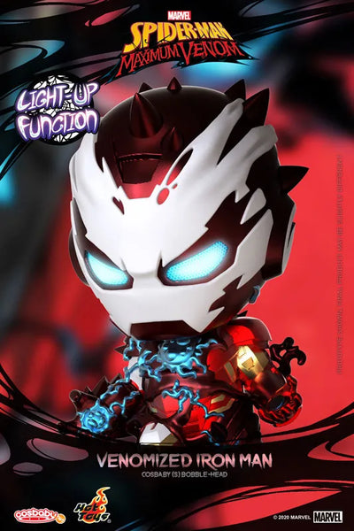 CosBaby "Spider-Man: Maximum Venom" [Size S] Iron Man (Venomized Ver.)ㅤ – Hot Toys – ActionFigure Brasil — embalagem