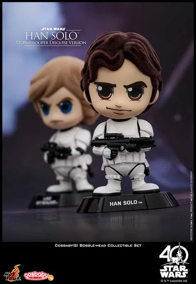 CosBaby "Star Wars" [Size S] Luke Skywalker & Han Solo (Stormtrooper Ver.) (2Figure Set)ㅤ – Gantaku – ActionFigure Brasil — close