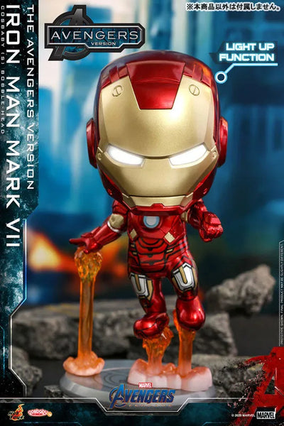 CosBaby "The Avengers: Endgame" [Size S] Iron Man Mark. 7 (Movie "The Avengers" Ver.)ㅤ – Hot Toys – ActionFigure Brasil