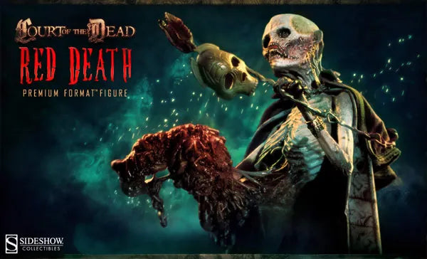 Court of the Dead 1/4 Scale Premium Figure - The Red Deathㅤ – Sideshow Collectibles – ActionFigure Brasil