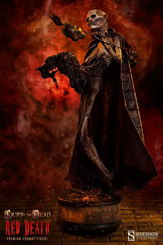 Court of the Dead 1/4 Scale Premium Figure - The Red Deathㅤ – Sideshow Collectibles – ActionFigure Brasil