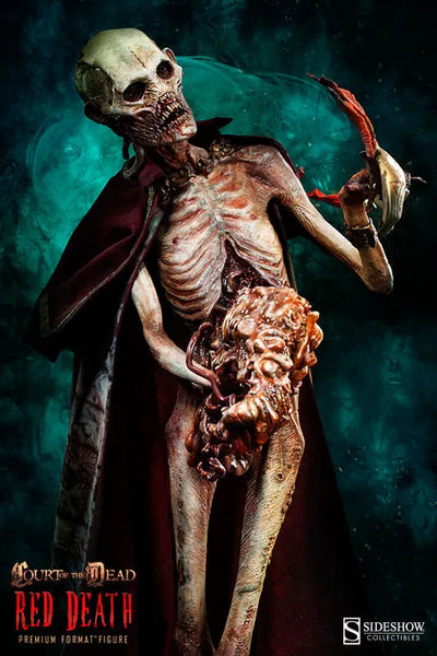 Court of the Dead 1/4 Scale Premium Figure - The Red Deathㅤ – Sideshow Collectibles – ActionFigure Brasil — close