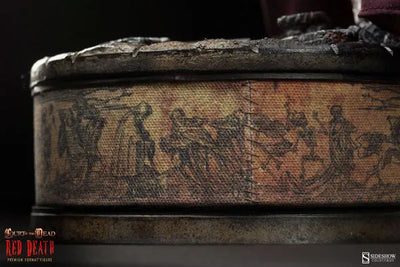 Court of the Dead 1/4 Scale Premium Figure - The Red Deathㅤ – Sideshow Collectibles – ActionFigure Brasil — detalhe do produto