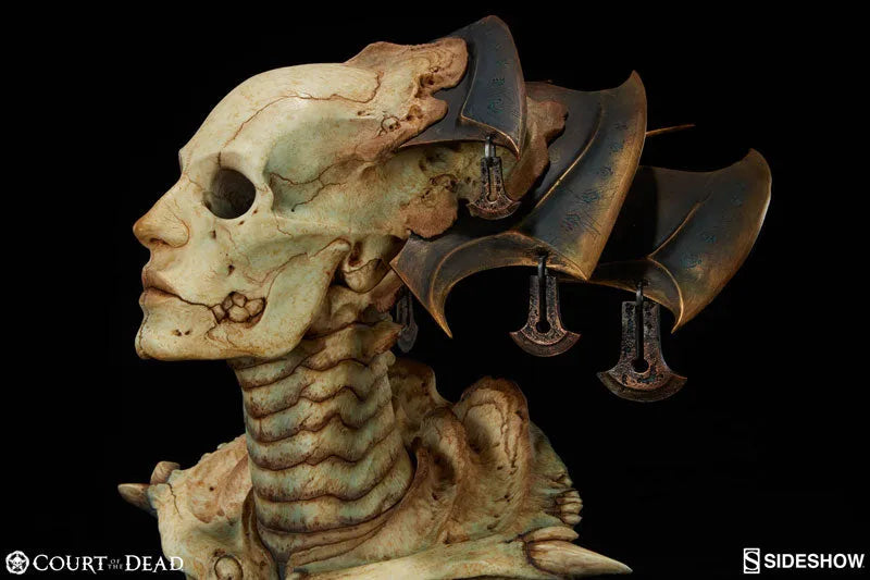 Court of the Dead - Legendary Scale Bust: Xiall The Revolve of Boneㅤ – Sideshow Collectibles – ActionFigure Brasil