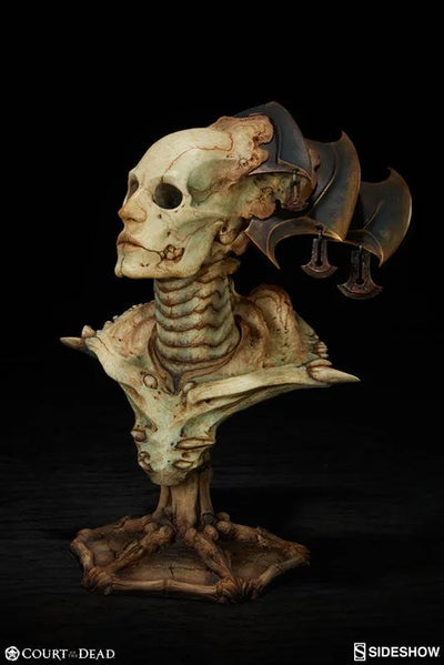 Court of the Dead - Legendary Scale Bust: Xiall The Revolve of Boneㅤ – Sideshow Collectibles – ActionFigure Brasil — embalagem