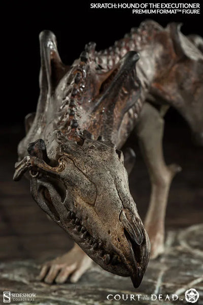 Court of the Dead - PFF Skratch: Hound of the Executionerㅤ – Sideshow Collectibles – ActionFigure Brasil — com base expositora