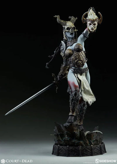 Court of the Dead - Premium Format Figure: Kier / Death's Warbringer(Provisional Pre-order)ㅤ – Sideshow Collectibles – ActionFigure Brasil — acessórios
