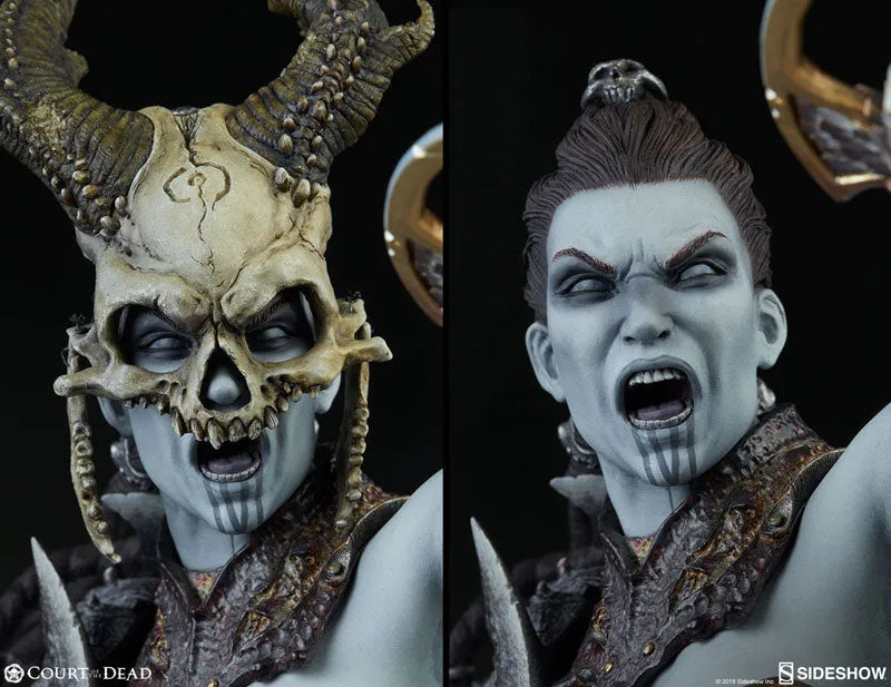 Court of the Dead - Premium Format Figure: Kier / Death's Warbringer(Provisional Pre-order)ㅤ – Sideshow Collectibles – ActionFigure Brasil