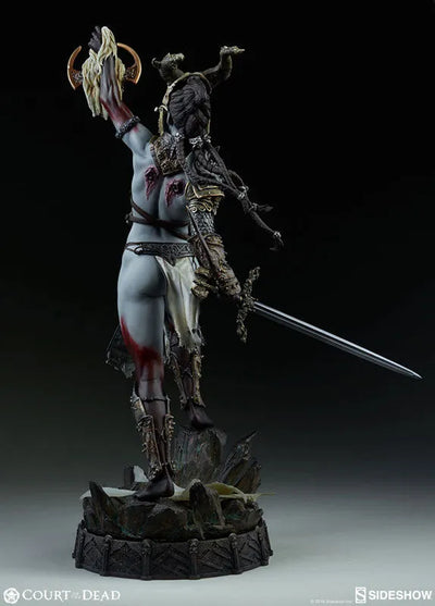 Court of the Dead - Premium Format Figure: Kier / Death's Warbringer(Provisional Pre-order)ㅤ – Sideshow Collectibles – ActionFigure Brasil — embalagem