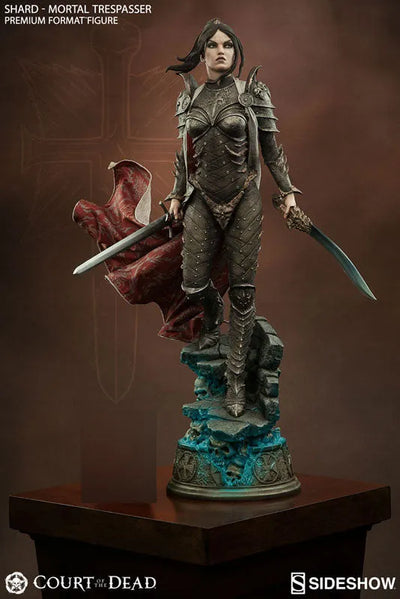 Court of the Dead - Premium Format Figure: Shard/Mortal Trespasserㅤ – Sideshow Collectibles – ActionFigure Brasil — detalhe do produto