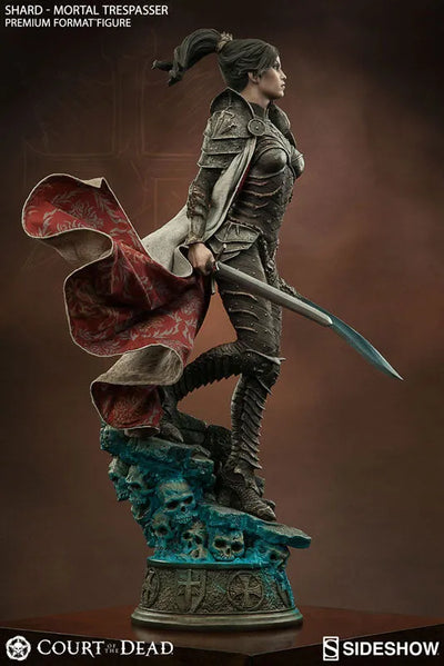 Court of the Dead - Premium Format Figure: Shard/Mortal Trespasserㅤ – Sideshow Collectibles – ActionFigure Brasil — close