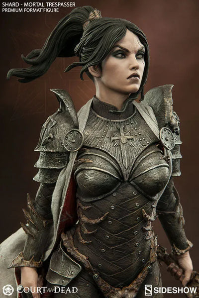 Court of the Dead - Premium Format Figure: Shard/Mortal Trespasserㅤ – Sideshow Collectibles – ActionFigure Brasil — com base expositora