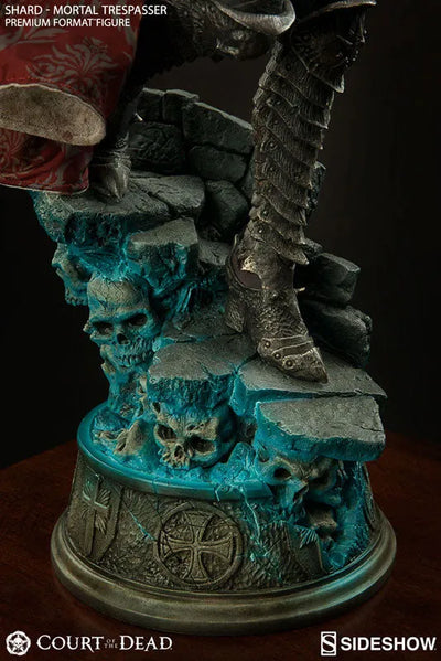 Court of the Dead - Premium Format Figure: Shard/Mortal Trespasserㅤ – Sideshow Collectibles – ActionFigure Brasil — close