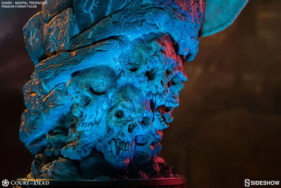 Court of the Dead - Premium Format Figure: Shard/Mortal Trespasserㅤ – Sideshow Collectibles – ActionFigure Brasil — embalagem