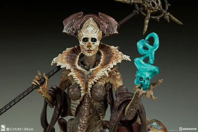 "Court of the Dead" Prestige Statuette Collection Xiall /Osteomancer's Vision(Provisional Pre-order)ㅤ – Sideshow Collectibles – ActionFigure Brasil — iluminação de estúdio