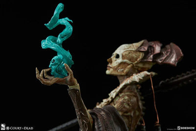 "Court of the Dead" Prestige Statuette Collection Xiall /Osteomancer's Vision(Provisional Pre-order)ㅤ – Sideshow Collectibles – ActionFigure Brasil — detalhe do produto