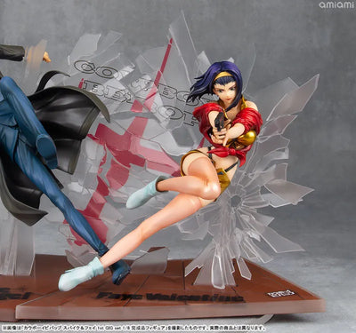 Cowboy Bebop - Faye Valentine - 1/8 - 1st GIG (MegaHouse)ㅤ – MegaHouse As Manufacturer – ActionFigureBrasil — ângulo diferente