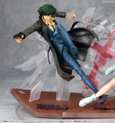 Cowboy Bebop - Spike Spiegel - 1/8 - 1st GIG (MegaHouse)ㅤ – MegaHouse As Manufacturer – ActionFigure Brasil — ângulo diferente