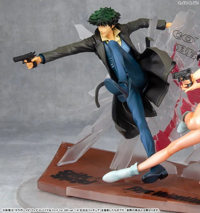 Cowboy Bebop - Spike Spiegel - 1/8 - 1st GIG (MegaHouse)ㅤ – MegaHouse As Manufacturer – ActionFigure Brasil — embalagem