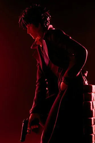 Cowboy Bebop: Spike Spiegel 1/8 ARTFX Jㅤ – Kotobukiya – ActionFigure Brasil — com base expositora