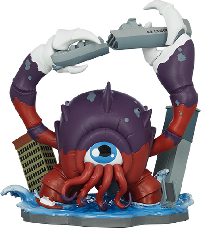Crabthulu: Terror of the Deep! - LIMITED EDITION: 500 – Unruly Industries™ – ActionFigure Brasil — detalhe do produto