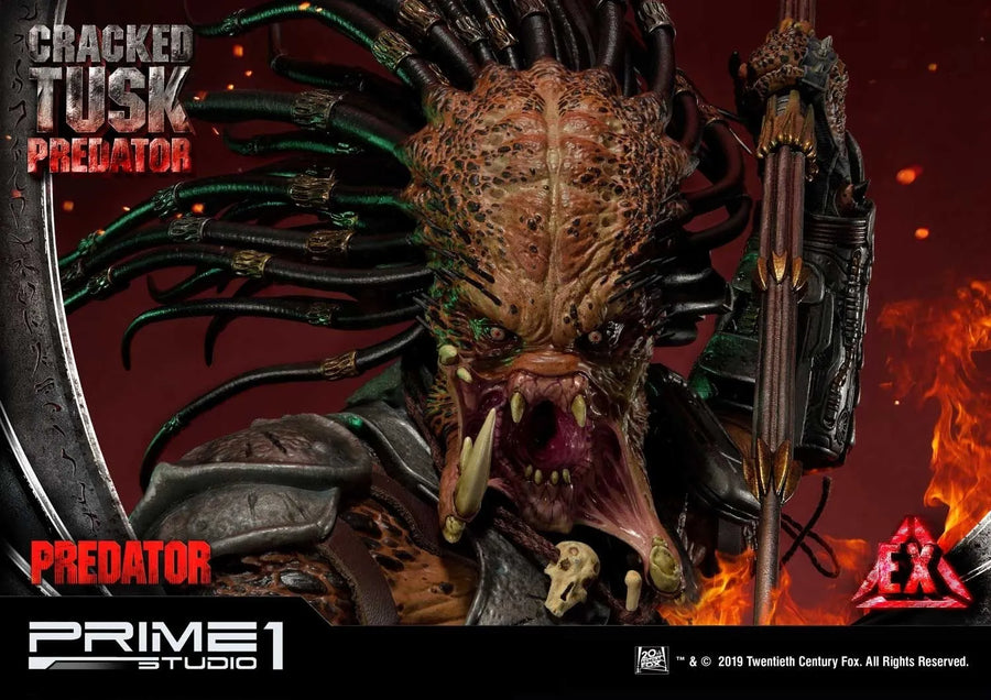Cracked Tusk Predator (Exclusive Version) Predator (Comics) – Prime1Studio – ActionFigure Brasil