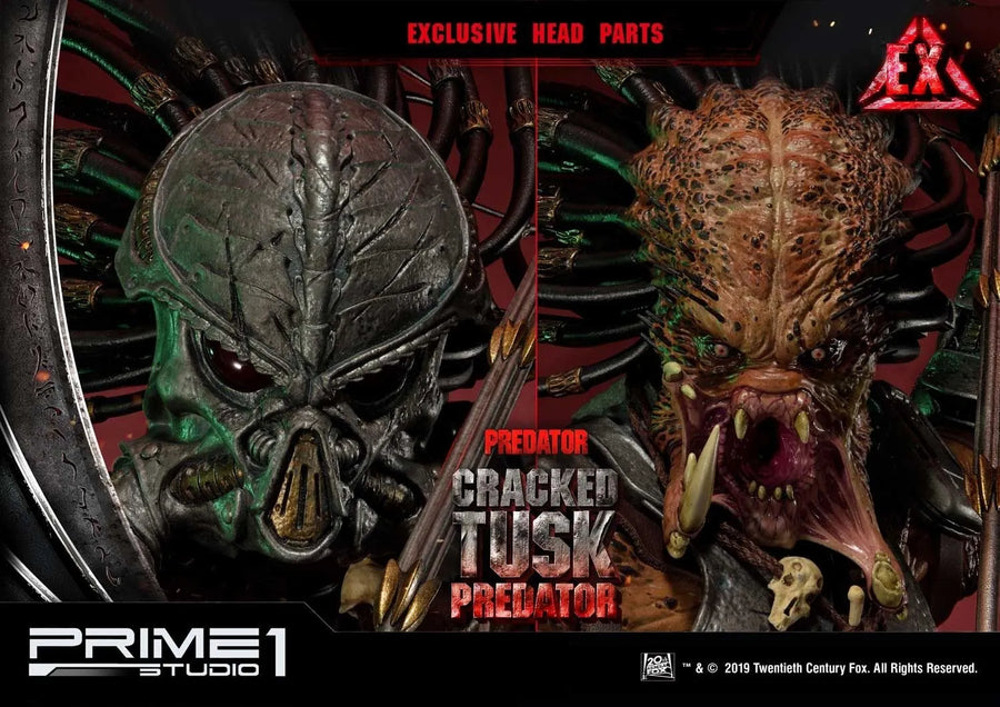Cracked Tusk Predator (Exclusive Version) Predator (Comics) – Prime1Studio – ActionFigure Brasil