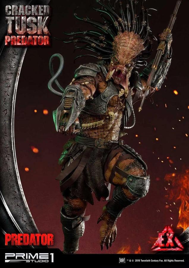 Cracked Tusk Predator (Exclusive Version) Predator (Comics) – Prime1Studio – ActionFigure Brasil