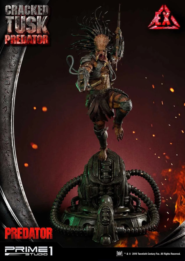 Cracked Tusk Predator (Exclusive Version) Predator (Comics) – Prime1Studio – ActionFigure Brasil